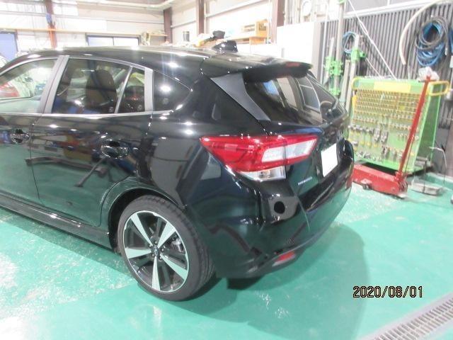 SUBARU スバル　インプレサ　ＧＴ7　傷へこみ　ドア　
板金塗装　福島市