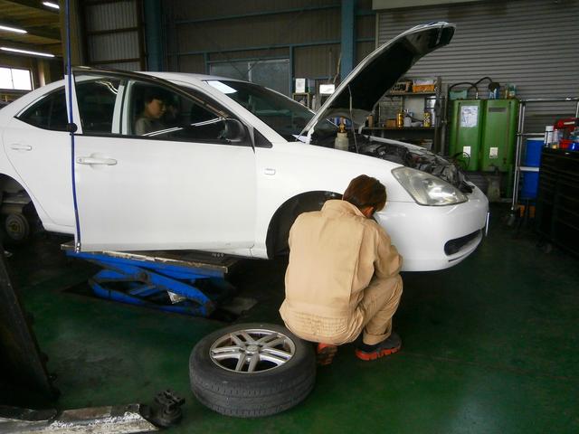 滋賀県長浜市　トヨタアリオンの車検、走行140000ｋｍです。