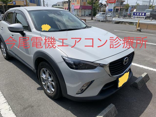 マツダ Cx 3 平成27年式 Lda Dk5aw エアコン修理 エアコン冷えない 今尾電機 鈴鹿 四日市 津 三重 グーネットピット