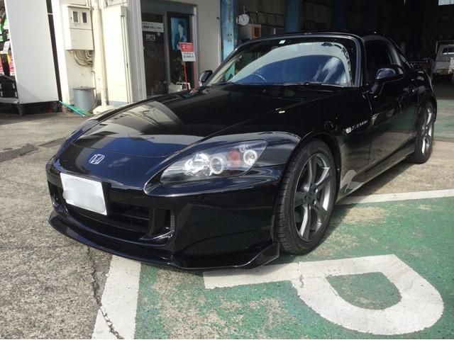 ホンダ　S２０００　ナビ　ETC　持込　取付【徳島県　徳島市で持込でのタイヤ交換・パーツ取付　黒田モータース　へお問合わせ下さい！！】