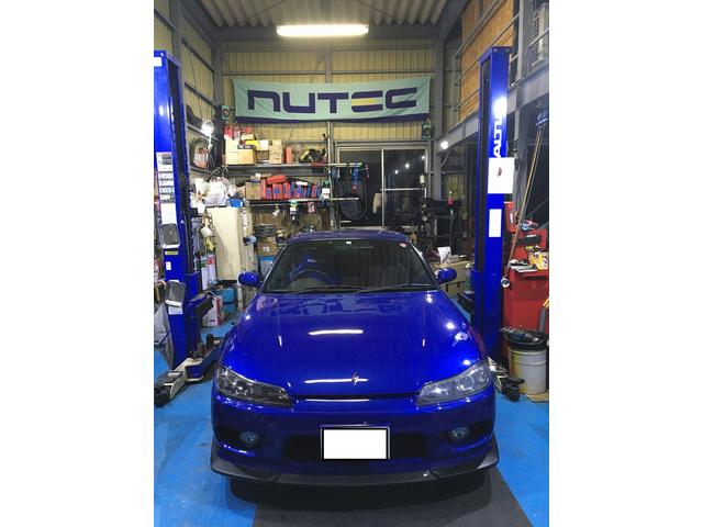 日産　Ｓ１５　シルビア　マフラ－　ステ－折れ　お持込　交換　整備　修理　整備工場　修理工場　車検　点検　任意保険　茨城　龍ヶ崎　取手　牛久　つくば　つくばみらい　守谷　稲敷　ＭＯＴＵＬ　NUTEC