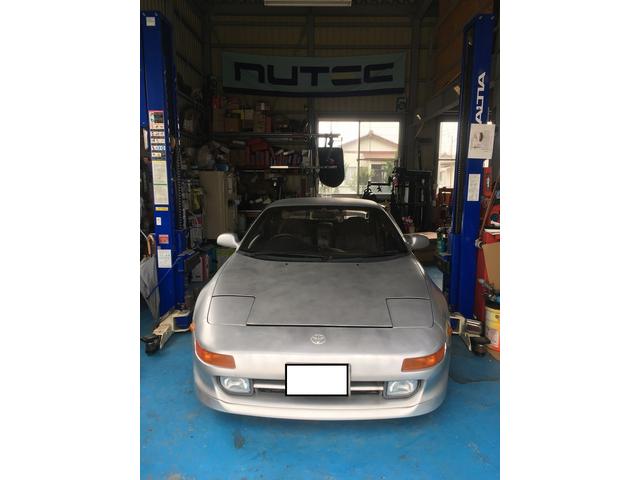 トヨタ　ＭＲ－２　ＳＷ２０　車高調　取付　交換　整備　修理　整備工場　修理工場　車検　点検　任意保険　茨城　龍ヶ崎　取手　牛久　つくば　つくばみらい　守谷　稲敷　ＮＵＴＥＣ