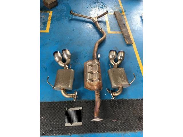 スバル　ＷＲＸ　Ｓｔｉ　ＶＡＢ　マフラ－　リヤバンパ－　交換　整備　修理　整備工場　修理工場　車検　点検　任意保険　茨城　龍ヶ崎　取手　牛久　つくば　つくばみらい　守谷　稲敷　ＮＵＴＥＣ