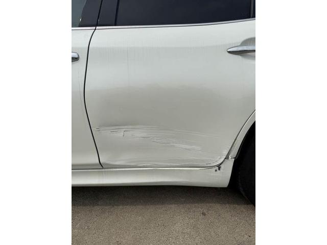 日産 フーガ キズ・へこみ直し 左リヤドア リヤクォ-タ- リヤバンパ- 中古部品 交換 整備 修理 車検 点検 任意保険 茨城 龍ヶ崎 取手 牛久 つくば つくば NUTEC