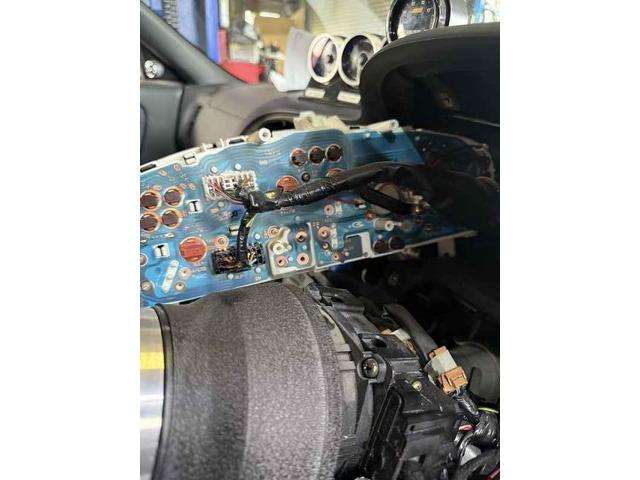 日産 スカイライン Gセンサ- メ-タ-&エアコンイルミバルブ 追加メ-タ- ディスプレイオ-ディオ&バックカメラ 社外キーレス 取付  交換 整備 修理 車検 点検 任意保険 茨城 龍ヶ崎 取手 牛久 つくば つくば NUTEC