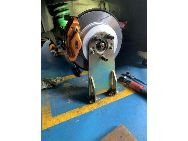 スバル　インプレッサ　リヤ足回り　キコキコ音　リヤアッパ－ア－ム交換　整備　修理　車検　点検　任意保険　茨城　龍ヶ崎　取手　牛久　つくば　つくば　ＮＵＴＥＣ