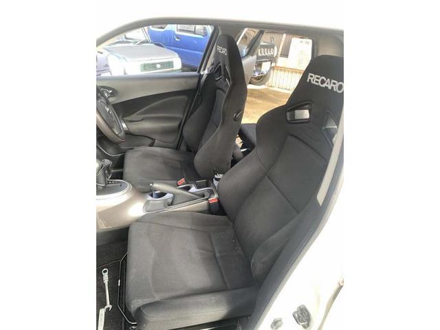 日産　ジューク　RECARO　純正シ－ト戻し　エンジンオイル＆エレメント　ＺＺ０１　５Ｗ３５　交換　整備　修理　車検　点検　任意保険　茨城　龍ヶ崎　取手　牛久　つくば　つくば　ＮＵＴＥＣ