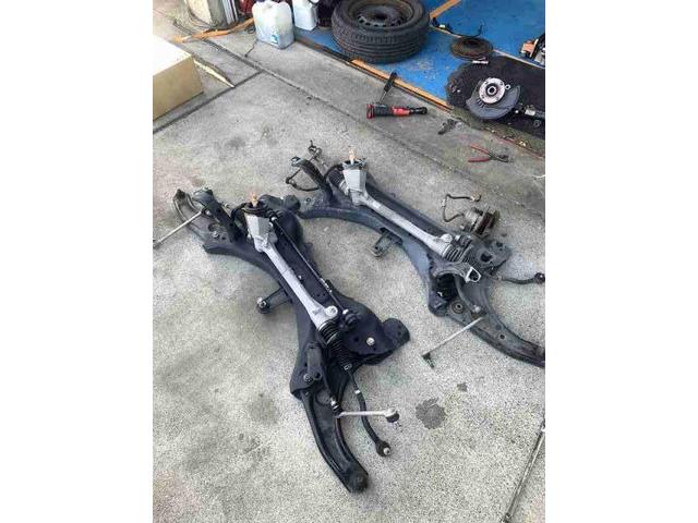 日産　ノート　サスペンション 足回り損傷　縁石　乗り上げ　走行不能　交換　整備　修理　車検　点検　任意保険　茨城　龍ヶ崎　取手　牛久　つくば　つくば　ＮＵＴＥＣ