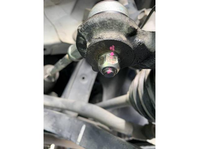 ダイハツ　ムーヴ　タイロットエンドブ－ツ　切れ　左右交換　　整備　修理　車検　点検　任意保険　茨城　龍ヶ崎　取手　牛久　つくば　つくば　ＮＵＴＥＣ