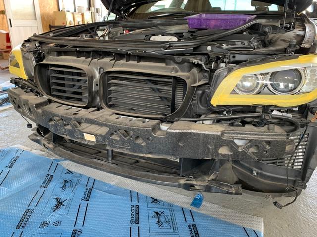 BMW 5シリーズ FP25 事故修理
水戸市 ひたちなか市 茨城町 車検 整備 鈑金 塗装 事故修理 
キズヘコミ デントリペア
