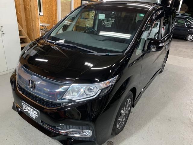 ホンダ ステップワゴン  RP3 ボディ磨き ナビ取付 中古車販売 車検 整備 鈑金 塗装 事故修理 代車あり キズヘコミ カスタム 水戸市 ひたちなか市 茨城町