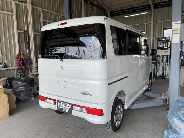 スズキ エブリィ DA17 カスタム 中古車販売 車検 整備 鈑金 塗装 事故修理 代車あり キズヘコミ デントリペア 水戸市 ひたちなか市 茨城町