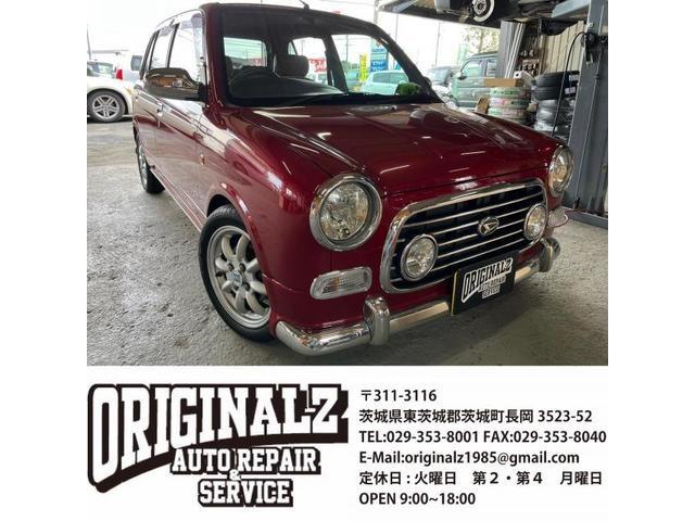 ダイハツ ミラジーノ L700S オーディオ取付 中古車販売 車検 整備 鈑金 塗装 事故修理 代車あり キズヘコミ カスタム デントリペア 水戸 ひたちなか 茨城町 小美玉 笠間 大洗 石岡 那珂