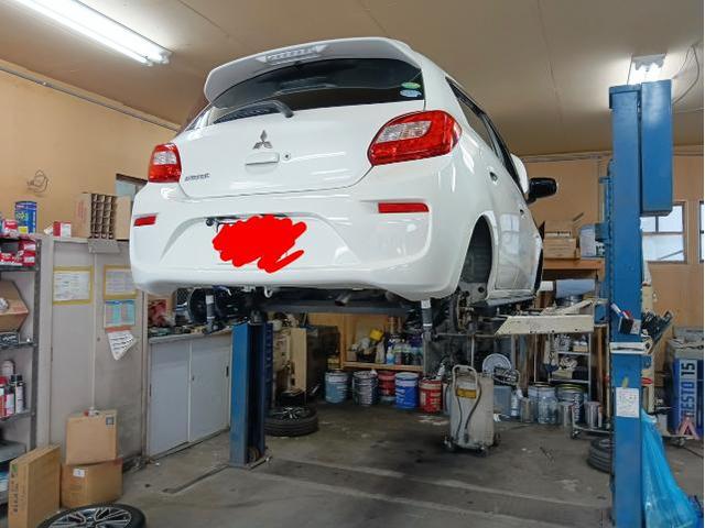 三菱　ミラージュ　板金・外装補修
