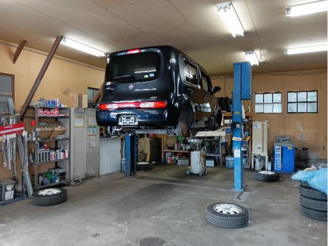 日産　キューブ　電装系修理