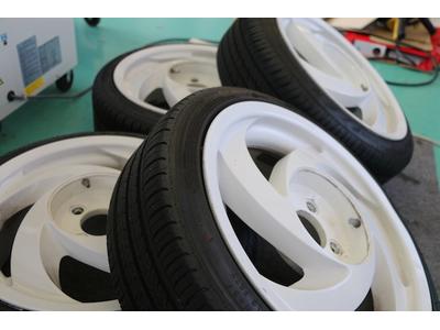 タイヤの保管サービスあり!
