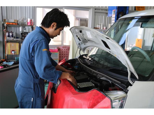 オイル交換から重整備まで！