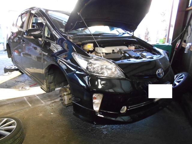 茨城県　守谷　車検　点検　修理　板金　長妻ホンダ  トヨタ　プリウス　ＺＶＷ30
