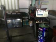 検査ライン完備で安全に必要な各種テスターを完備しております。