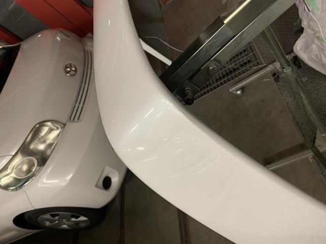 日産　フェアレディーZ　Z32　リアバンパースポイラー割れ修理塗装　福井市よりご入庫