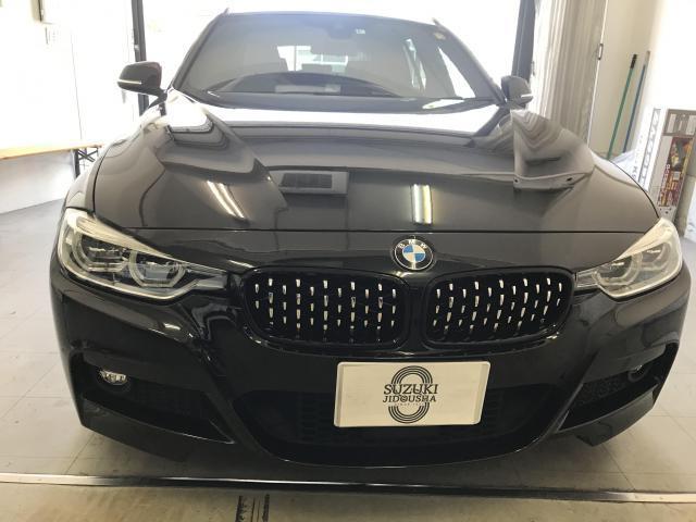 BMW 3ツーリング キドニーグリル交換