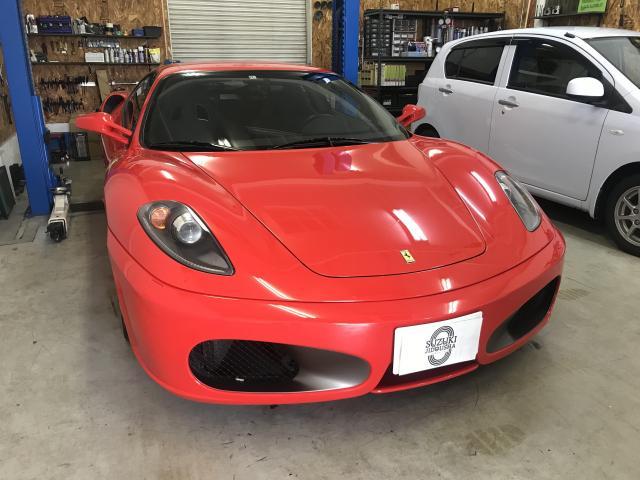 フェラーリ F430 ドライブレコーダー前後取り付け