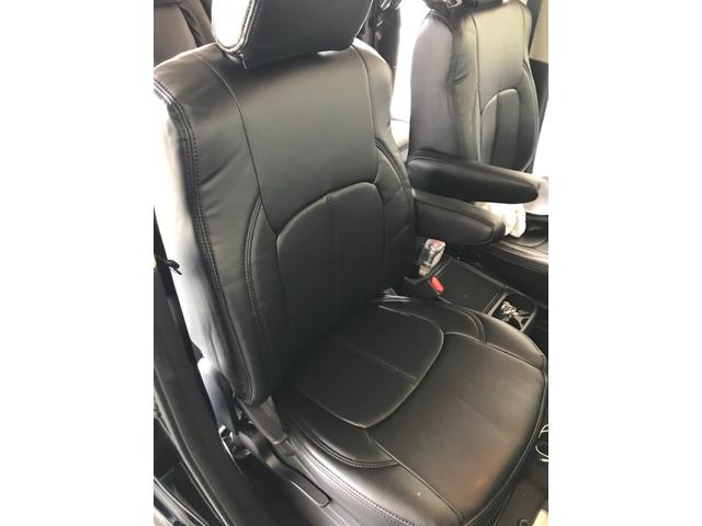 シートカバー取付