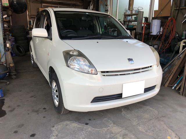 トヨタ　パッソ　車検を実施！！千葉県白井市周辺の車検の事なら吾妻モータースにお任せ下さい！車検見積もり大歓迎！修理・整備もお任せを！！