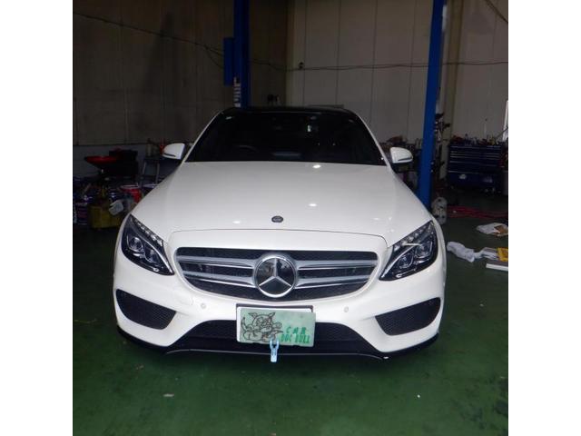 カードック・ブル　m(_ _"m)　本日のお仕事　(o*。_。)oペコッ
メルセデスベンツ・C200　車検整備　(o^―^o)ﾆｺ