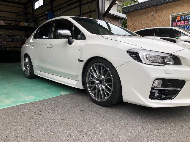 スバル WRX 車高調取り付け