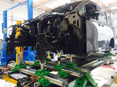 フレーム修正機　グローバルジグ導入