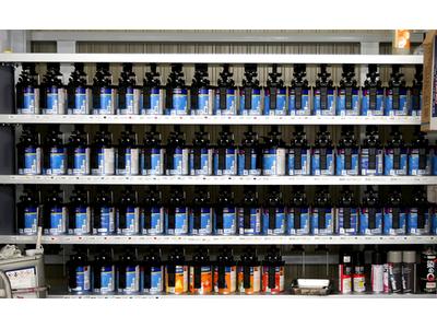 塗装塗料にも当社ならではの拘り！