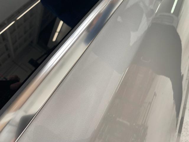 欧州車　アルミモール　水垢　除去　ドアモール