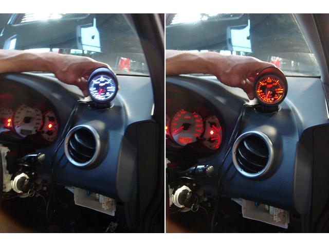 三菱コルト RALLIART Version-Rにブーストメーターを装着