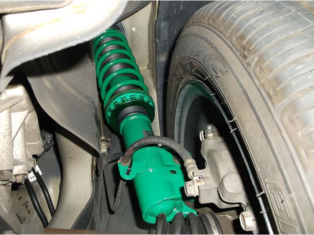 スズキ KeiワークスにTEIN製の車高調サスを装着しました。|グー スズキ KeiワークスにTEIN製の車高調サスを装着しました。|グー