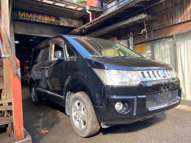 三菱　デリカ　車高上げたい　リフトアップ　横浜市　泉区　自動車修理
