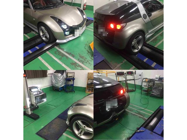 H16 スマートロードスタークーペ　車検整備