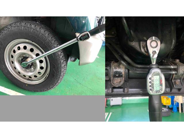 H8　三菱　パジェロミニ　タイヤ、オイル交換、フードパネル板金塗装