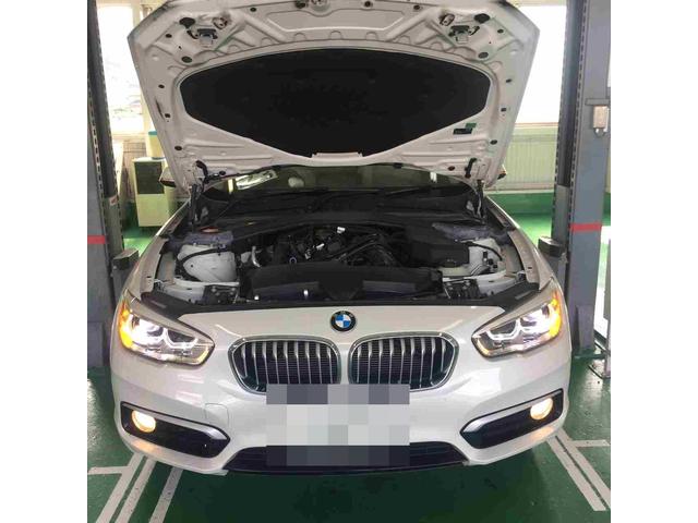 H28 BMW 118i　板金作業