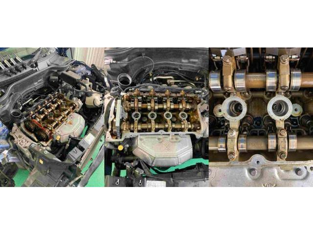 H23　BMW　MINI　板金修理、エンジンオイル漏れ修理