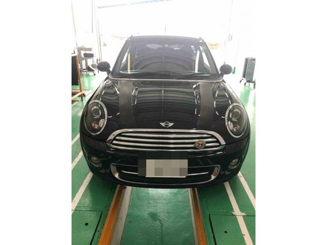 H24　BMW　MINI　タイヤ交換、オイル交換、O2センサー、ボンネットフィルム張替え作業