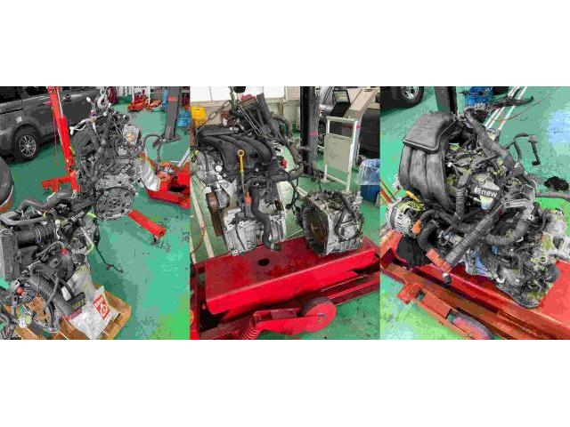 H25　ニッサン　ノート　エンジンオイル消費（エンジンASSY交換）