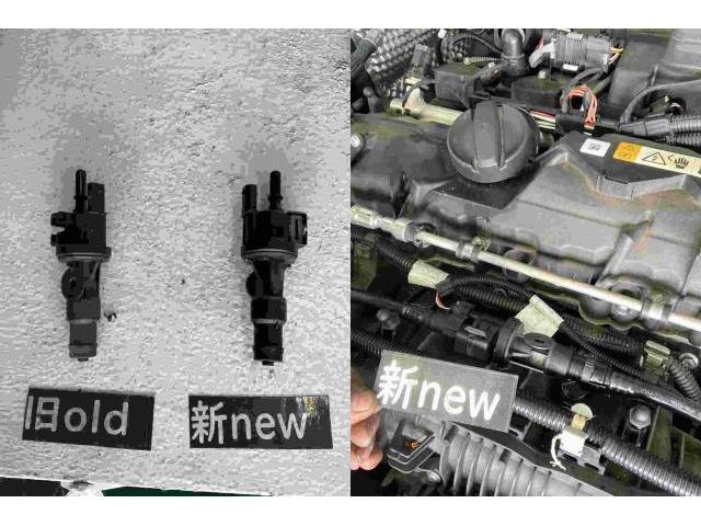 H28 BMW MINI 車検(フューエルべントバルブ、ブレーキパッド、シフトスプリング)