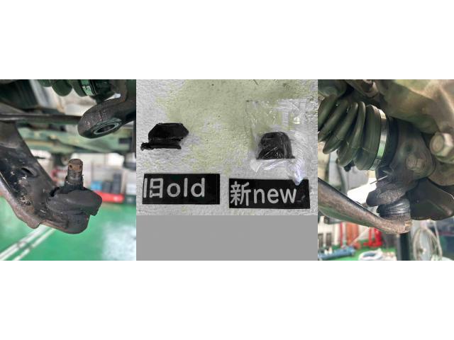 H19 ダイハツ タント エンジン回り異音、ロアアームブーツ交換