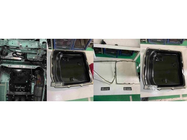 H30　ポルシェ　パナメーラ　オイル漏れ修理（シリンダーブロックボルト、ミッションオイルパン）