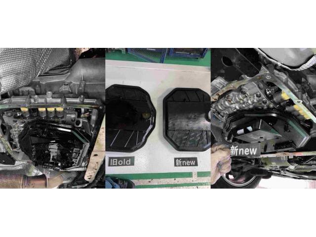 H30　ポルシェ　パナメーラ　オイル漏れ修理（シリンダーブロックボルト、ミッションオイルパン）