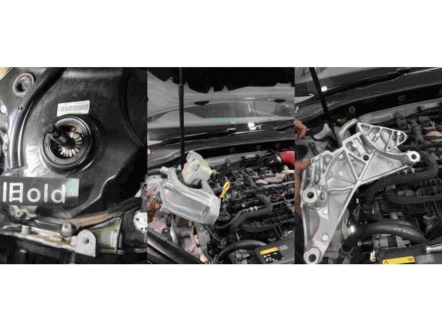 Ｈ２８　フォルクスワーゲン　ゴルフ　車検（タイミングチェーンカバーパッキンよりオイル漏れ）