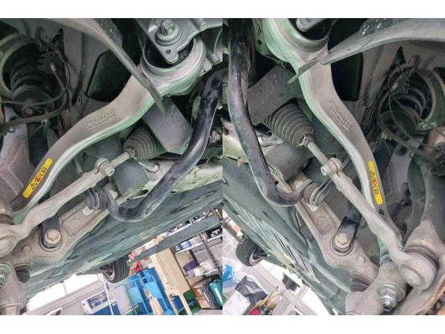 Ｈ２９　ＢＭＷ　５シリーズ　走行時異音（フロントサスペンションアーム）