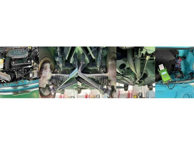 Ｈ11　ローバー　ＭＩＮＩ　車検（ディスクローター、ブレーキパッド、バッテリー）