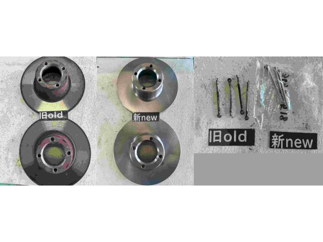 Ｈ11　ローバー　ＭＩＮＩ　車検（ディスクローター、ブレーキパッド、バッテリー）